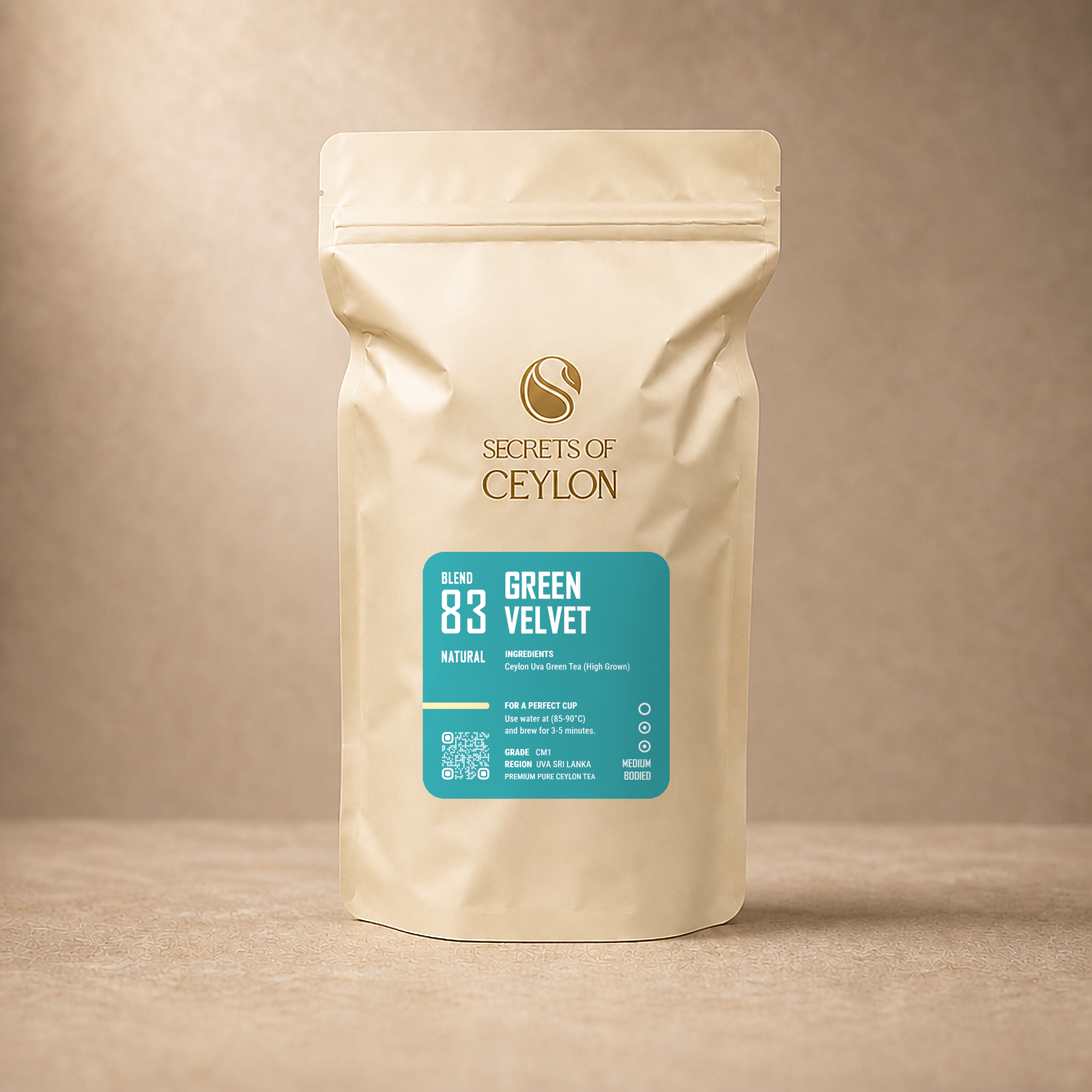 Green Velvet CM1 Uva Wholesale loose tea pack